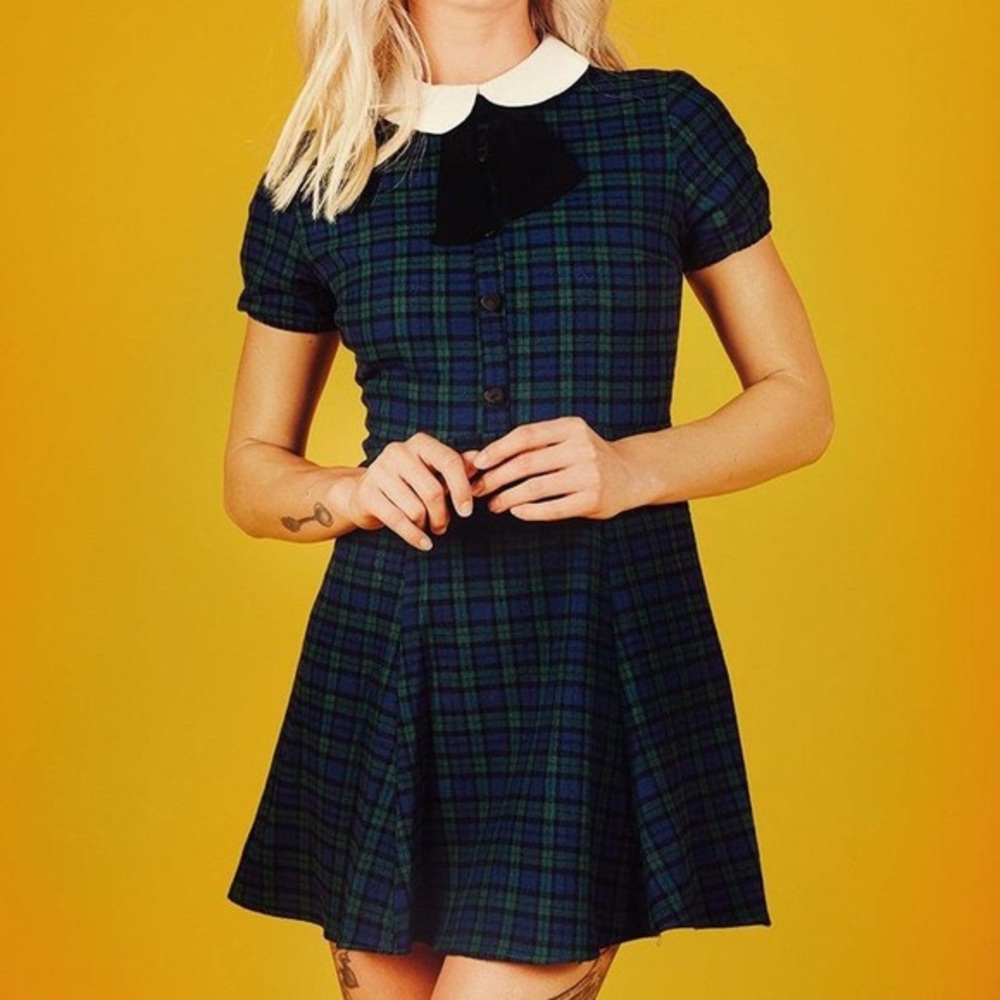 Valfre Anna Karina Peter Pan collar dress